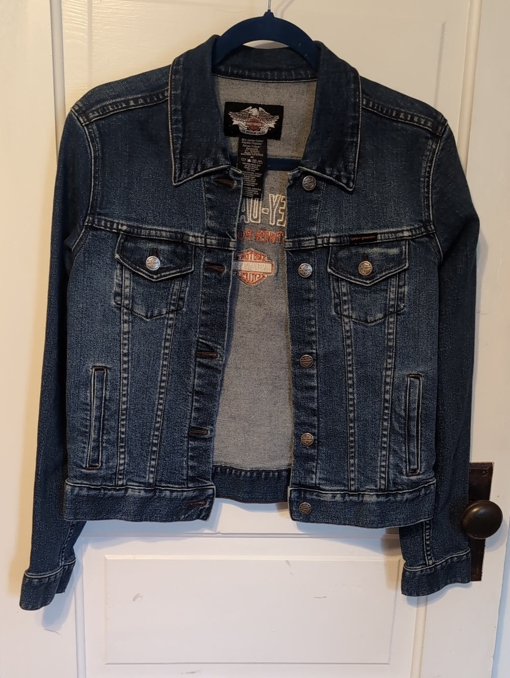 Harley-Davidson Women's Indigo Blue Denim Jacket